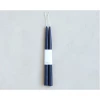 Floral Society Taper Candles 12" | Midnight