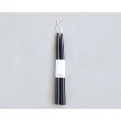 Floral Society Candles + Candleholders Taper Candles 12" | Smoke