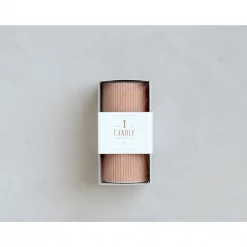 Floral Society Candles + Candleholders Fancy Pillar Candle | Petal