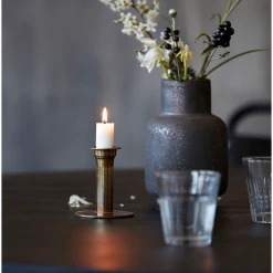 Society Of Lifestyle Taper Holder | Small Copper