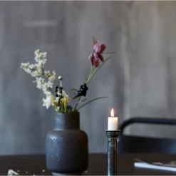 Society Of Lifestyle Candles + Candleholders Taper Holder | Medium Metallic