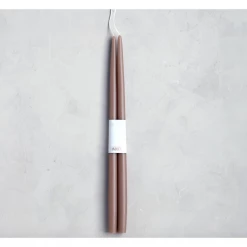 Floral Society Taper Candles 18" | Greige Candles + Candleholders