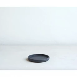 Floral Society Ceramic Plate | Smoke