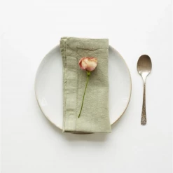 Linen Tales Linen Napkins | Sage (Set Of 2)