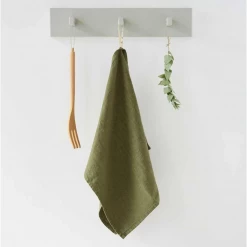 Linen Tales Linen Kitchen Towel | Martini Olive