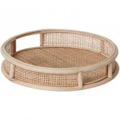 Accent Decor Rattan Tray | Small Bowls + Trays