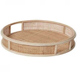 Accent Decor Rattan Tray | Large