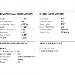 HVL - Hudson Valley Lighting Aberdeen 2-Light 11.5" Wall Sconce | Old Bronze