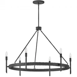 Hinkley Tress Pendant | Forged Iron