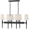 Hinkley Beaumont Six Light Linear | Black