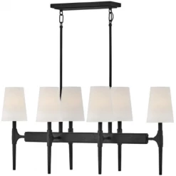 Hinkley Beaumont Six Light Linear | Black
