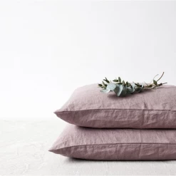 Linen Tales Euro Linen 26" X 26" Pillow | Ashes Of Roses