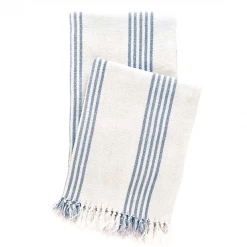 Annie Selke Ibiza French Blue Throw