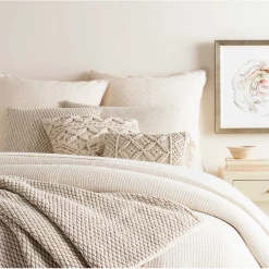 Annie Selke Throws Hoyt Alabaster Coverlet