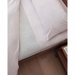 White Terry Luxury Organic Bed Sheets | Blush