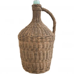 ETU HOME Wicker Demijohn