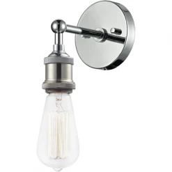 Matteo Lighting Bulstrode's 7" Wall Sconce | Chrome