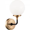 Matteo Lighting Particles 1-Light Wall Sconce | Aged Gold