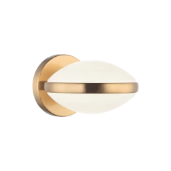 Matteo Lighting Chatoyant Wall Sconce | Aged Gold Brass