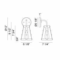 Matteo Lighting Beaton Wall Sconce