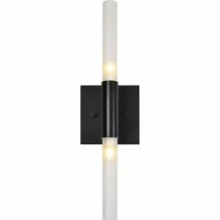 Renwil Lynna Wall Sconce | Matte Black Wall Sconces