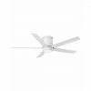 Hinkley Veil Flush 52" Ceiling Fan | Matte White