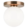 Matteo Lighting Cosmo Flush Mount (Small) | Gold/Opal