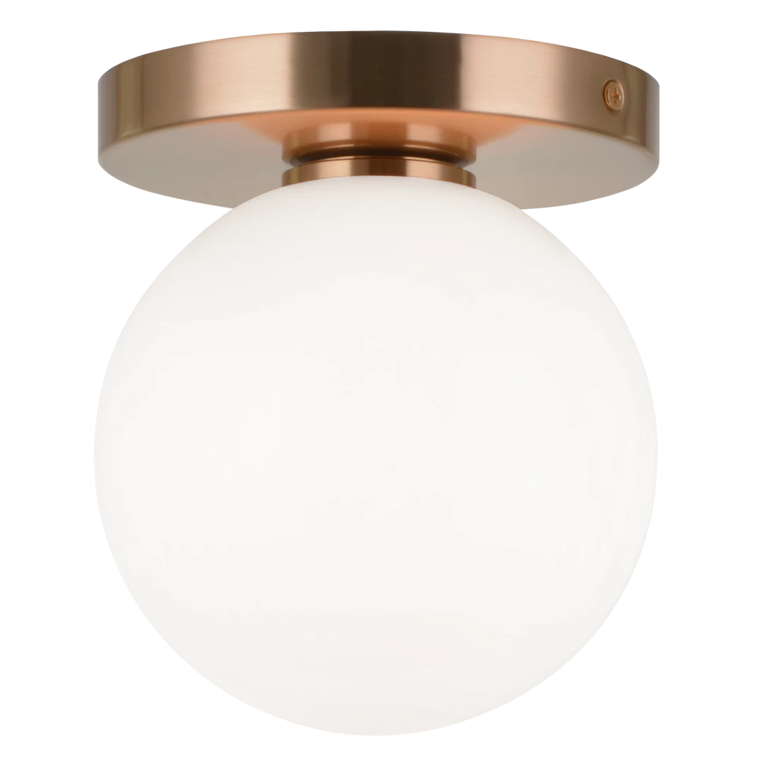 Matteo Lighting Cosmo Flush Mount (Small) | Gold/Opal