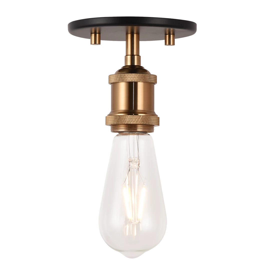 Matteo Lighting Bulstrode's 4.75" Flush Mount | Gold Flush Mounts