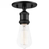 Matteo Lighting Bulstrode's 4.75" Flush Mount | Black