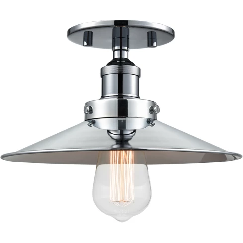 Matteo Lighting Flush Mounts Bulstrode's 10.25" Flush Mount | Chrome/Chrome