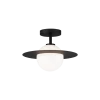 Matteo Lighting Saturn Flush Mount (Small) | Black
