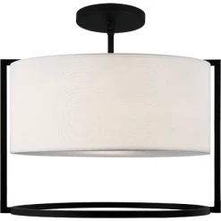 Matteo Lighting Nagashi Flush Mount (Small) | Dark Grey Flush Mounts