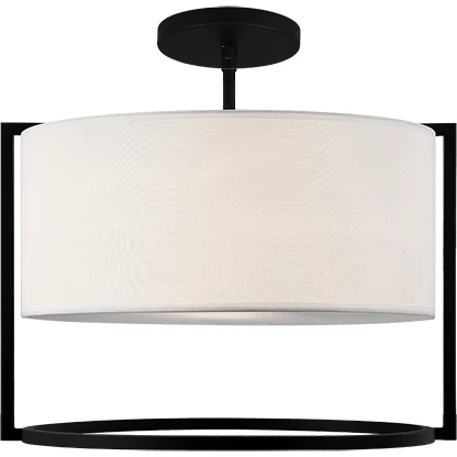 Matteo Lighting Nagashi Flush Mount (Small) | Dark Grey Flush Mounts