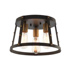 Matteo Lighting Beaton 3-Light Flush Mount