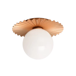 Matteo Lighting Modern Ruff Flush Mount (Small) | Gold
