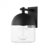 HVL - Troy Lighting Zephyr Large | Textured Black Wall Sconces