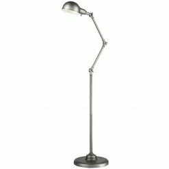 Z-lite Stuart Floor Lamp | Silver Lighting