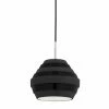 HVL - Hudson Valley Calvin Pendant | Polished Nickel/ Black Lighting