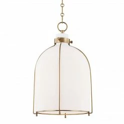 HVL - Hudson Valley Lighting Elmridge Pendant | Aged Brass
