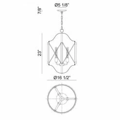 Matteo Lighting Asher 16.5