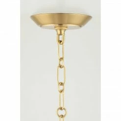 HVL - Hudson Valley Medium Debi Pendant | Aged Brass