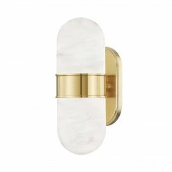 HVL - Hudson Valley Beckler Wall Sconce | Aged Brass Lighting