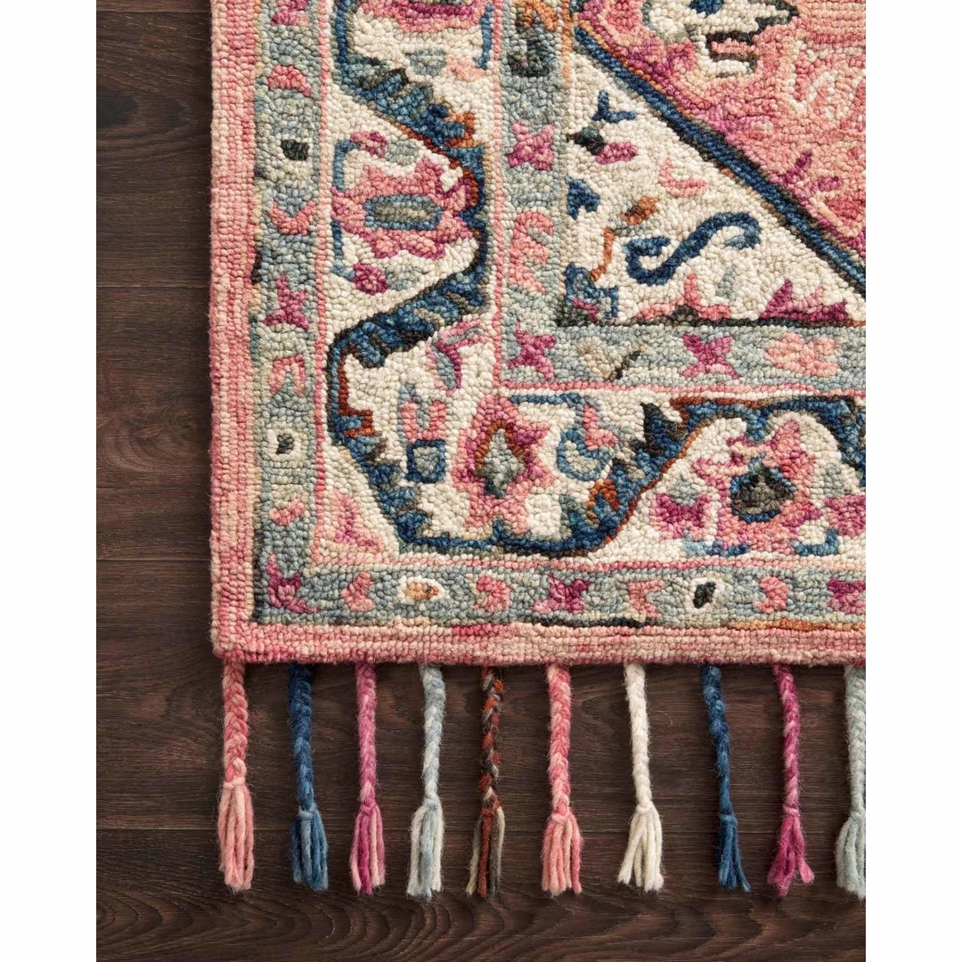Loloi Elka Rug 04 | Pink/Multi Loloi Rugs