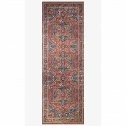 Loloi Lucca Rug 09 | Red/Blue