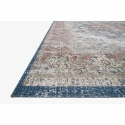 Loloi Lucca Rug 10 | Denim/Terracotta