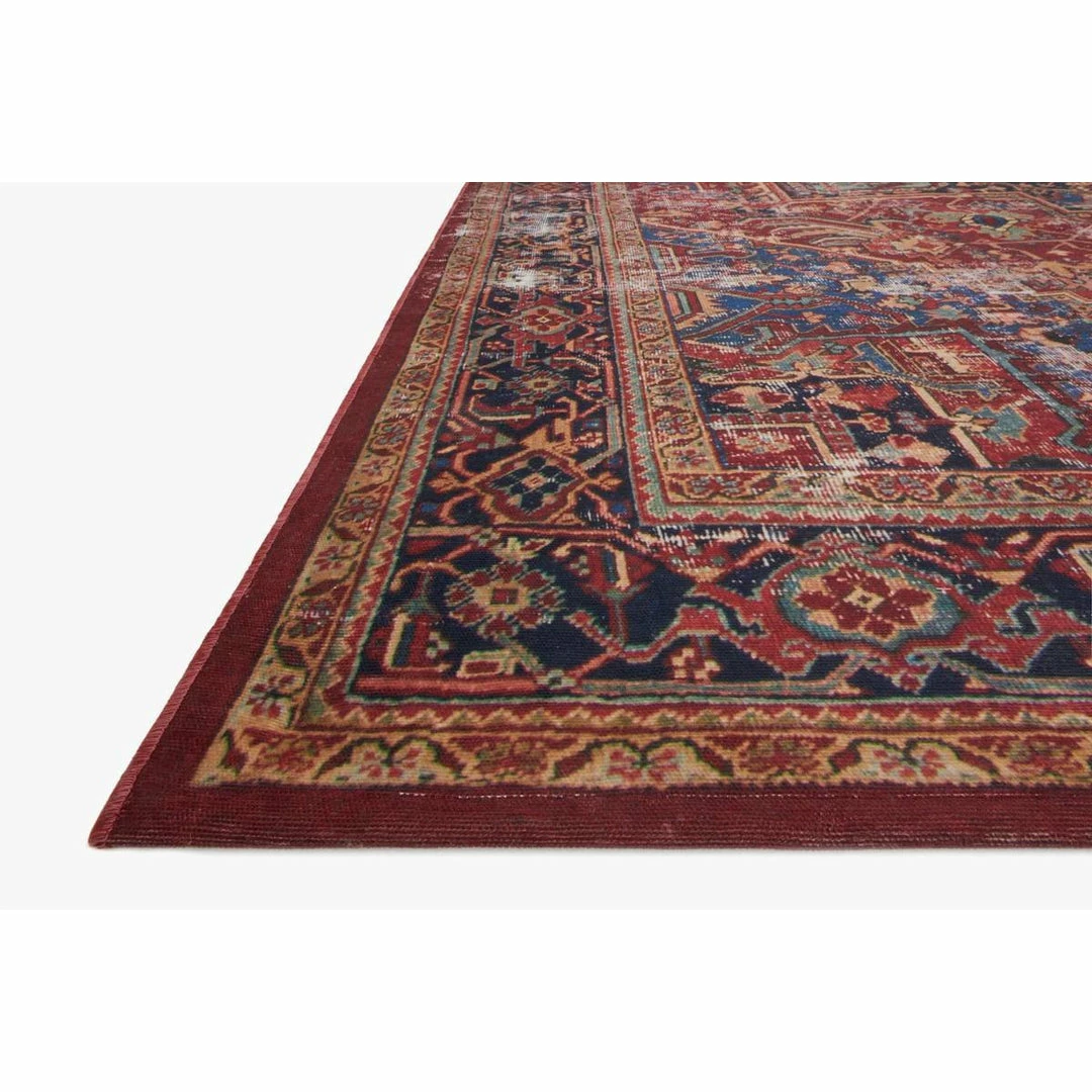 Loloi Lucca Rug 09 | Red/Blue
