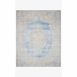 Loloi Lucca Rug 06 | Light Blue/Sand Loloi Rugs
