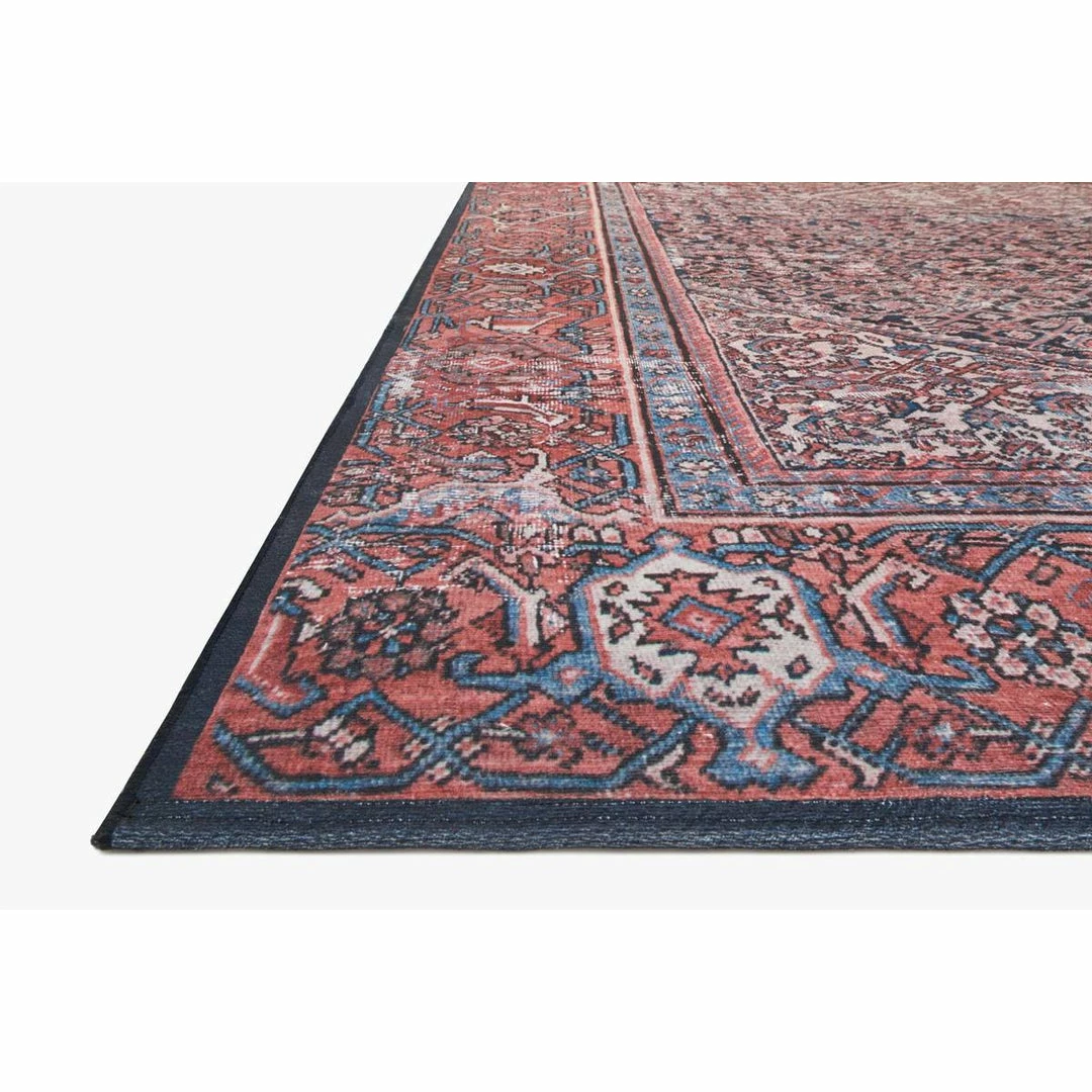 Loloi Lucca Rug 08 | Navy/Red