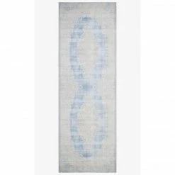 Loloi Lucca Rug 06 | Light Blue/Sand Loloi Rugs